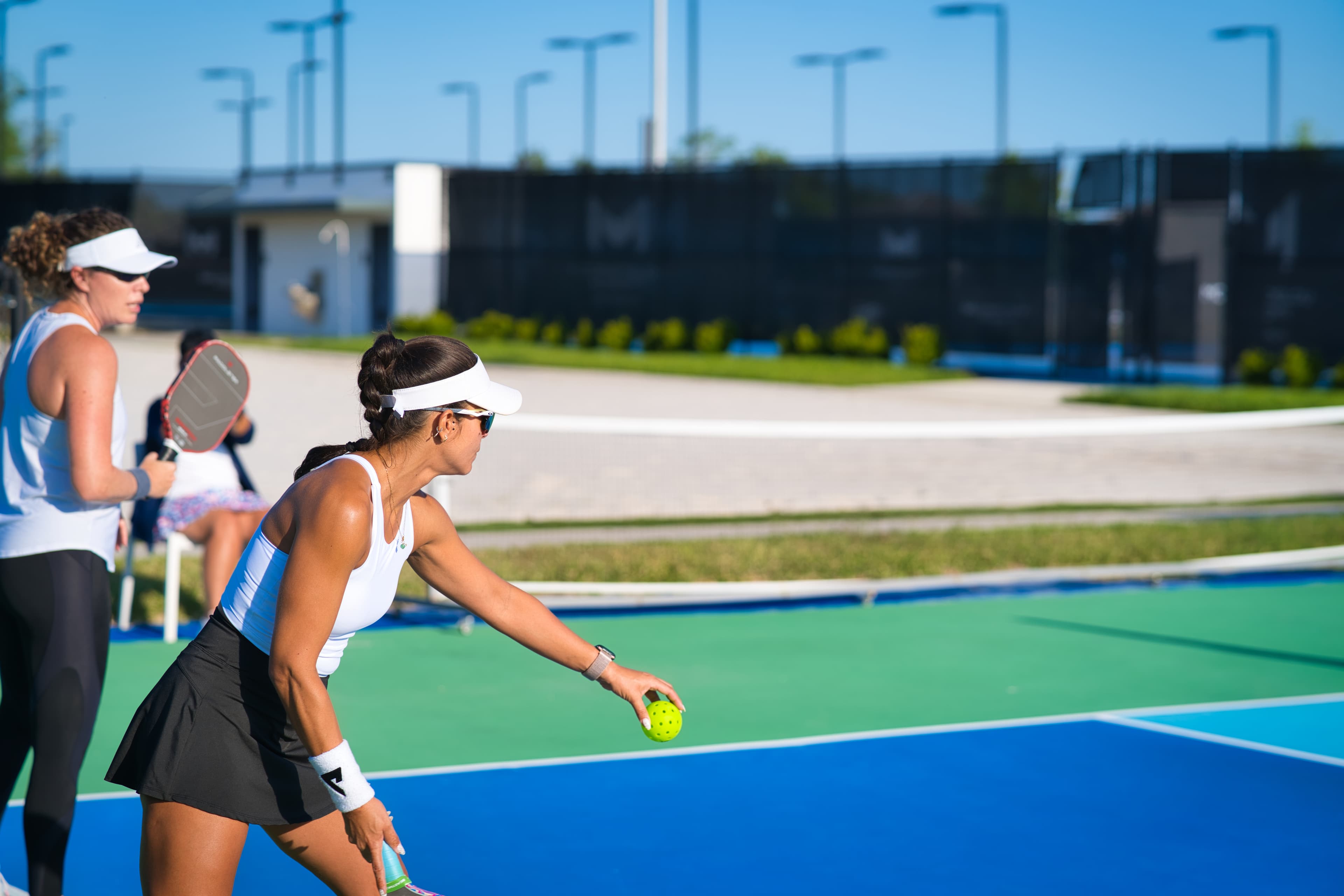 Player serving